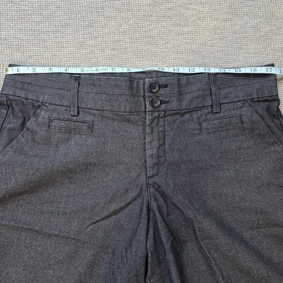 Lee Womens Blue Just Below The Waist Bermuda Style Shorts High Rise Size 12M - Picture 7 of 12